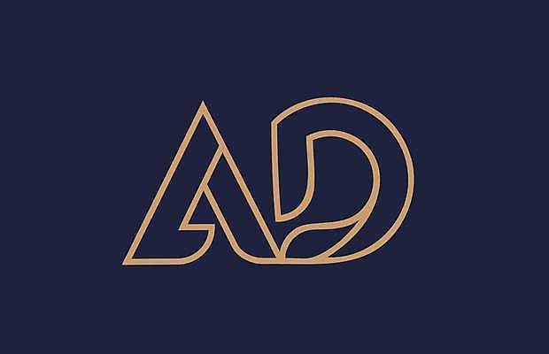 EPS 해외이미지 백그라운드 라인일러스트 일러스트 사람없음 남색 심볼 A D 해외일러스트 알파벳 컬러 파일형식 벡터 이미지허브