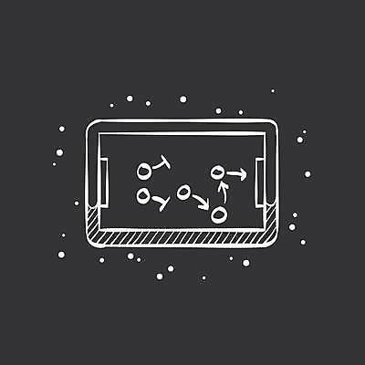 EPS 해외이미지 디자인 일러스트 사람없음 검은색 계획 전략 작전 작전판 해외일러스트 컬러 컨셉 파일형식 벡터 이미지허브