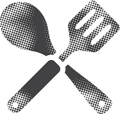 EPS 해외이미지 식기 디자인 일러스트 가정 주방용품 흑백 손잡이 요리 그래픽 픽토그램 주방 식당 숟가락 검은색 장비 기구 공구 인쇄 심볼 오브젝트 사인 그런지 섞기 해외일러스트 컬러 생활용품 촬영기법 수저 상점 도구 파일형식 벡터 이미지허브