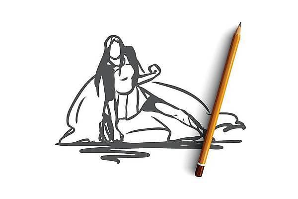 EPS 해외이미지 전신 여자 포즈 컨셉 일러스트 비즈니스 한명 성인 힘 주먹 도전 비즈니스우먼 자신감 무릎꿇기 스케치 손그림 패기 얼굴없음 성인여자한명만 해외일러스트 1 감정 모션 미술 사람 직장인 여자한명만 성인여자만 파일형식 벡터 이미지허브