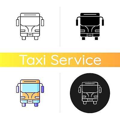 EPS 해외이미지 디자인 일러스트 교통시설 버스 사람없음 플랫 서비스 해외일러스트 육상교통 교통 대중교통 시설 파일형식 벡터 이미지허브