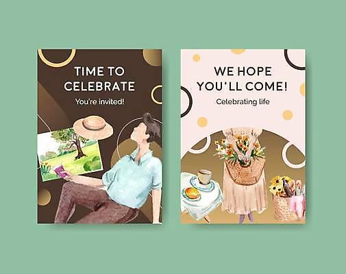 EPS 해외이미지 접시 디자인 여자 남자 꽃 일러스트 탁자 들기 앉기 상반신 성인 두명 컵 갈색 바구니 원형 찻잔 그림 꽃바구니 엽서 베이지색 성인만 해외일러스트 도형 식물 식기 컬러 가구 모션 잔 사람 편지 파일형식 벡터 이미지허브