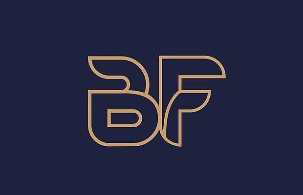 EPS 해외이미지 백그라운드 라인일러스트 일러스트 사람없음 남색 B 심볼 F 해외일러스트 알파벳 컬러 파일형식 벡터 이미지허브