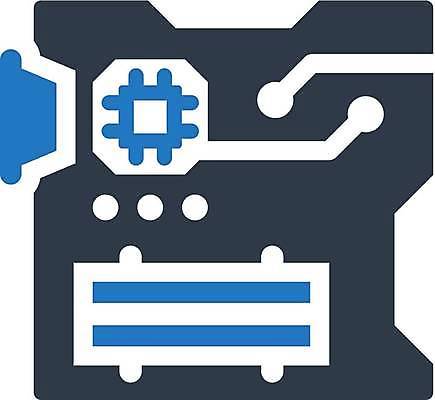 EPS 해외이미지 일러스트 컴퓨터 회로판 심볼 사인 마더보드 하드웨어 해외일러스트 전자제품 파일형식 벡터 이미지허브