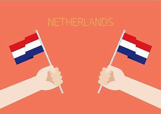 EPS 해외이미지 손 디자인 배너 유럽 물결 일러스트 휴가 들기 사람 축하 깃발 잡기 그룹 12월 심볼 네덜란드 봉 애국심 암스테르담 왕국 전국 해외일러스트 나라 컨셉 모션 신체부위 날짜 파일형식 벡터 이미지허브