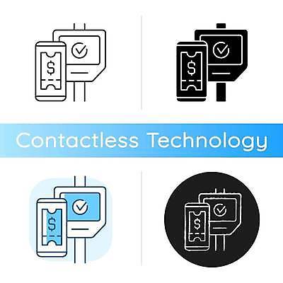 EPS 해외이미지 디자인 일러스트 사람없음 기계 플랫 결제 시스템 무선장치 센서 해외일러스트 장비 파일형식 벡터 이미지허브