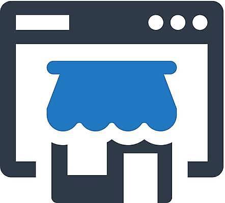 EPS 해외이미지 일러스트 쇼핑 상점 카트 구매 심볼 온라인 전자상거래 해외일러스트 파일형식 벡터 이미지허브