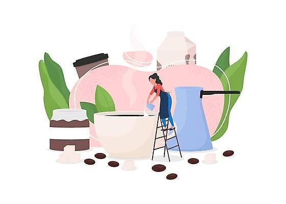 EPS 해외이미지 직업 캐릭터 커피 음료 백그라운드 컨셉 일러스트 비즈니스 추상 노동자 콩 미술 컵 웹 카페 흐름 우유 머그컵 붓기 제조 수증기 작음 종업원 웨이터 직원 서비스 메뉴 준비 만들기 에스프레소 고립 라떼 방법 양조 엘리먼트 제의 해외일러스트 일러캐릭터 식기 무늬 인터넷 모션 문화예술 유제품 곡류 상점 크기 파일형식 벡터 이미지허브