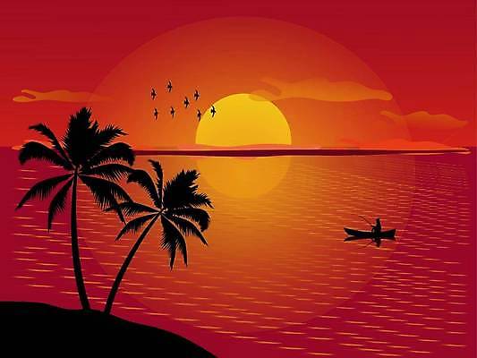 EPS 해외이미지 나무 계절 실루엣 모래 파도 바다 섬 여행 백그라운드 오렌지 일러스트 자연 조류 하늘 아침 휴가 손바닥 야외 물 빛 컬러풀 햇빛 태양 반사 평화 일출 맑음 일몰 사막 보트 황금 야간 저녁 장면 코코넛 내추럴 수평선 해외일러스트 주간 자연요소 식물 동물 손 컬러 컨셉 배_교통 과일 날씨 촬영기법 노을 생태계 파일형식 벡터 이미지허브