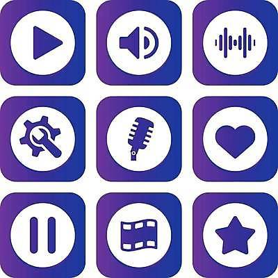 EPS 해외이미지 별 음악 파도 분홍색 일러스트 모션 놀이 파란색 빛 핸드폰 소리 수확 하트 모서리 번개 자주색 필름 마이크 그림 복고 정사각형 폴더 심플 네온 쇼 시스템 시끄러움 일시정지 동영상 다운로드 멀티미디어 설정 80대 그만 아이폰 인기 스타일 해외일러스트 자연요소 모양 도형 노년 바다 컬러 음향기기 농업 날씨 문화예술 전자제품 스마트폰 파일 파일형식 벡터 이미지허브