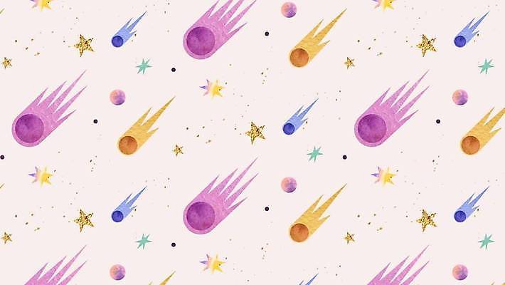 EPS 해외이미지 별 분홍색 백그라운드 일러스트 사람없음 행성 유성 해외일러스트 자연요소 컬러 우주 파일형식 벡터 이미지허브