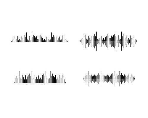 EPS 해외이미지 음악 일러스트 사람없음 소리 볼륨 스테레오 이퀄라이저 사운드웨이브 해외일러스트 문화예술 파일형식 벡터 이미지허브