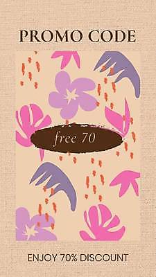 EPS 해외이미지 꽃 잎 일러스트 이벤트 타이포그라피 사람없음 세일 베이지색 해외일러스트 식물 문자 컬러 파일형식 벡터 이미지허브