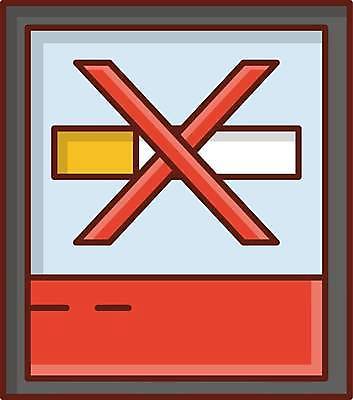 EPS 해외이미지 일러스트 흡연 담배 사람없음 빨간색 X 금연 담배꽁초 흡연금지 해외일러스트 알파벳 캠페인 컬러 금지 사회이슈 파일형식 벡터 이미지허브