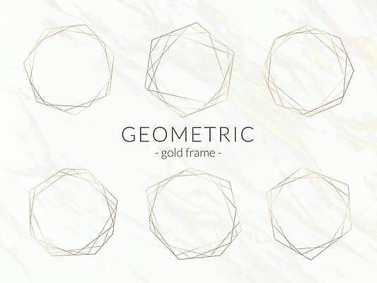 EPS 해외이미지 일러스트 추상 프레임 사람없음 우아함 라인아트 다각형 프레임일러스트 지오메트릭 해외일러스트 도형 선 컨셉 무늬 파일형식 벡터 이미지허브