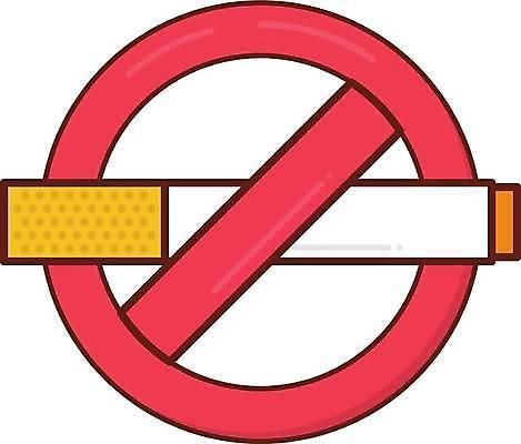 EPS 해외이미지 일러스트 흡연 담배 사람없음 금지 금연 담배꽁초 흡연금지 해외일러스트 캠페인 사회이슈 파일형식 벡터 이미지허브