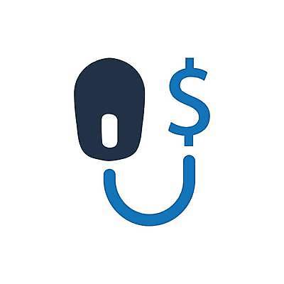 EPS 해외이미지 일러스트 달러 동전 심볼 사인 클릭 해외일러스트 돈 파일형식 벡터 이미지허브