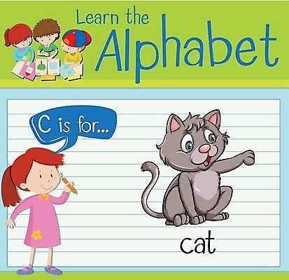 EPS 해외이미지 전신 한마리 알파벳 영어 여자 남자 어린이 말풍선 일러스트 영어교육 서기 들기 앉기 소년 여러명 상반신 고양이 C 단어공부 단어카드 앞발든 어린이만 해외일러스트 문자 1 교육 다수 포유류 모션 사람 반려동물 학습 파일형식 벡터 단어장 이미지허브