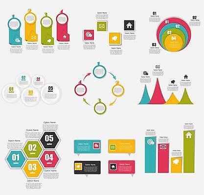 EPS 해외이미지 화살표 말풍선 일러스트 비즈니스 그래프 사람없음 그래픽 자료 인포그래픽 정보 원형 삼각형 연결 편지 톱니바퀴 육각형 순서 목차 집모양 해외일러스트 모양 도형 파일형식 벡터 이미지허브