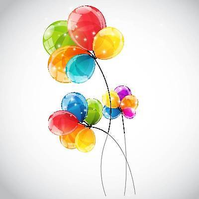 EPS 해외이미지 일러스트 사람없음 컬러풀 풍선 해외일러스트 컬러 파일형식 벡터 이미지허브