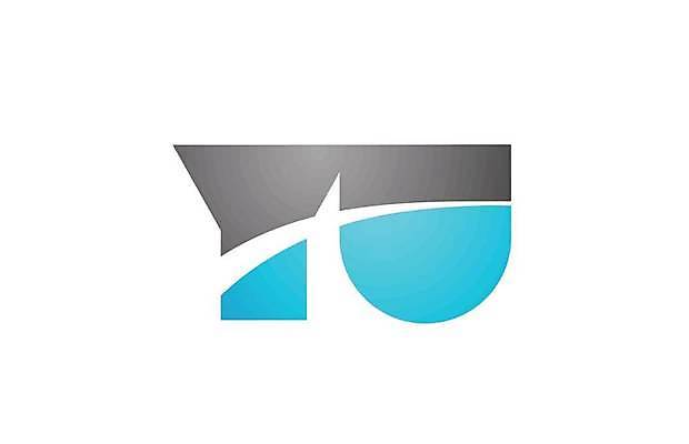 EPS 해외이미지 모양 템플릿 디자인 알파벳 백그라운드 일러스트 회사 비즈니스 추상 파란색 회색 U 큼 편지 심볼 신분 엘리먼트 활자 해외일러스트 영어 컬러 무늬 크기 활자판 파일형식 벡터 이미지허브