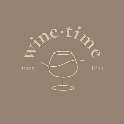 EPS 해외이미지 디자인 와인잔 일러스트 사람없음 갈색 라벨 와인 분위기 라인아트 감성 브랜딩 해외일러스트 선 컬러 컨셉 술잔 프레임 주류 파일형식 벡터 이미지허브