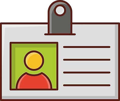 EPS 해외이미지 디자인 남자 일러스트 비즈니스 통신 사람 옆모습 사무실 꼬리표 공백 정보 신용카드 이름 플랫 심볼 사인 보안 신분 배지 주소 통과 계좌 신분증 사용자 해외일러스트 뷰포인트 안전 금융 라벨 증명서 파일형식 벡터 이미지허브