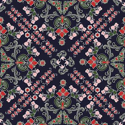 EPS 해외이미지 전통 꽃 유럽 백그라운드 잎 꽃무늬 패턴 일러스트 벽지 노르웨이 미술 여러명 그래픽 장식 컬러풀 장미 유행 수확 벚꽃 직물 화려 인쇄 천 타일 그림 질감 자수 스칸디나비아 옛날 오슬로 스타일 반복 해외일러스트 식물 나라 컬러 다수 컨셉 무늬 농업 문화예술 사람 파일형식 벡터 이미지허브