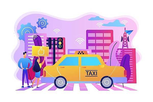 EPS 해외이미지 전신 라이프스타일 여자 남자 분홍색 허리손 일러스트 서기 들기 성인 두명 건물 팻말 도시 최고 택시 와이파이 손모양 성인만 해외일러스트 모양 건축물 컬러 포즈 모션 승용차 자동차 프레임 사람 생활 무선인터넷 파일형식 벡터 손_신체부위 이미지허브