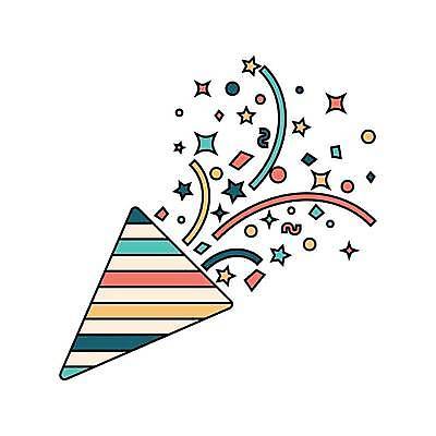 EPS 해외이미지 디자인 기념일 행복 별 리본 종이 결혼 크리스마스 인터넷 일러스트 휴가 새로움 새해 기념 선물 이벤트 장식 세트 컬러풀 파티 크래커 축제 놀람 기쁨 축하 생일 플랫 어플리케이션 만화 연도 심볼 오브젝트 초대 꽃가루 고립 소셜 엘리먼트 사용자 해외일러스트 자연요소 감정 컬러 컨셉 표정 쿠키 가루 파일형식 벡터 이미지허브