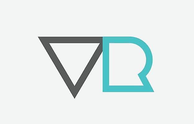 EPS 해외이미지 모양 템플릿 디자인 알파벳 백그라운드 일러스트 회사 비즈니스 파란색 회색 편지 심볼 신분 엘리먼트 활자 가상현실 해외일러스트 영어 컬러 활자판 파일형식 벡터 이미지허브