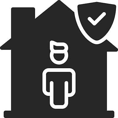 EPS 해외이미지 디자인 일러스트 주택 건강 안전 바이러스 질병 심볼 사인 감염 해외일러스트 의학 건물 파일형식 벡터 이미지허브