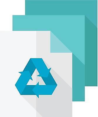 EPS 해외이미지 종이 하늘색 일러스트 사람없음 재활용 심볼 재활용표시 해외일러스트 표시 파란색 친환경 파일형식 벡터 이미지허브