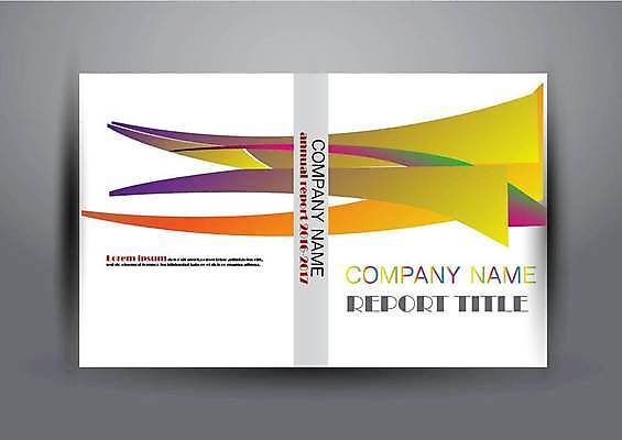 EPS 해외이미지 표지디자인 표지 북커버 일러스트 비즈니스 추상 사람없음 책 노란색 책등 표지샘플 해외일러스트 컬러 무늬 파일형식 벡터 이미지허브