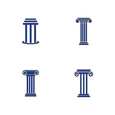 EPS 해외이미지 템플릿 디자인 백그라운드 컨셉 일러스트 회사 비즈니스 건축양식 그래픽 골동품 바위 기둥 클래식 심볼 그리스 사인 그리스인 변호사 고립 로마인 엘리먼트 옛날 스타일 해외일러스트 서양인 직업 건축 유럽 인종 돌_바위 파일형식 벡터 이미지허브