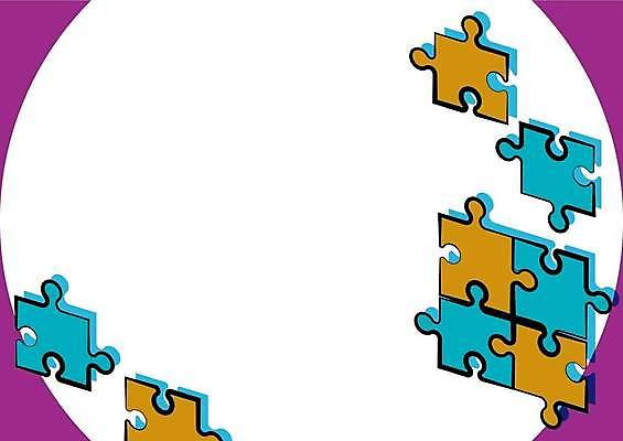 EPS 해외이미지 백그라운드 일러스트 프레임 사람없음 퍼즐 카피스페이스 해외일러스트 공백 파일형식 벡터 이미지허브