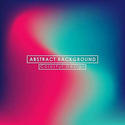 EPS 해외이미지 분홍색 백그라운드 일러스트 사람없음 컬러풀 그라데이션 민트색 해외일러스트 컬러 파일형식 벡터 이미지허브