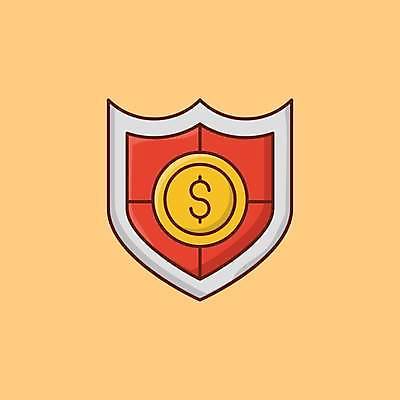 EPS 해외이미지 컨셉 돈 일러스트 비즈니스 추상 경비 안전 금융 경제 달러 보호 심볼 사인 보안 윤곽 방패 보험 해외일러스트 무늬 재산 파일형식 벡터 이미지허브