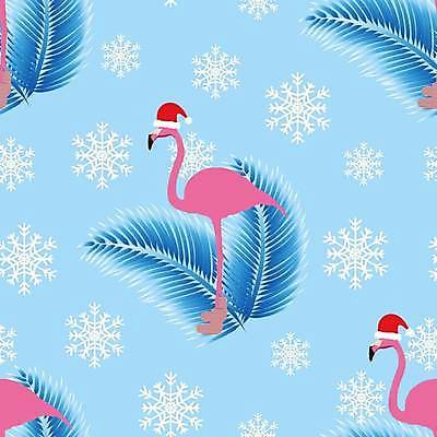 EPS 해외이미지 모자 계절 야생동물 분홍색 잎 크리스마스 겨울 패턴 일러스트 벽지 손바닥 미술 그래픽 파란색 산타클로스 파티 유행 냉동 얼음 흰색 직물 눈송이 인쇄 천 포장지 하와이 브라질 타입 이국적 파라다이스 하와이인 반복 해외일러스트 자연요소 외국인 식물 동물 손 잡화 기념일 컬러 무늬 포장 문화예술 눈_날씨 이벤트 미국 남아메리카 파일형식 벡터 이미지허브