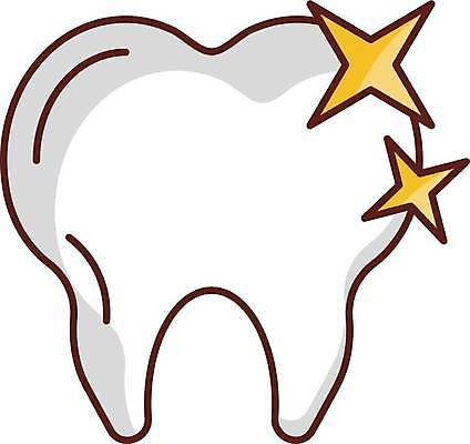 EPS 해외이미지 일러스트 의학 치과 사람없음 반짝임 치아 해외일러스트 모션 병원 소화기관 파일형식 벡터 이미지허브