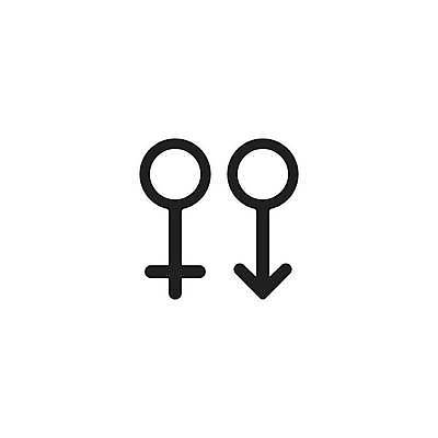 EPS 해외이미지 일러스트 사람없음 심볼 성별 남자기호 성별기호 여자기호 브랜딩 해외일러스트 기호 파일형식 벡터 이미지허브