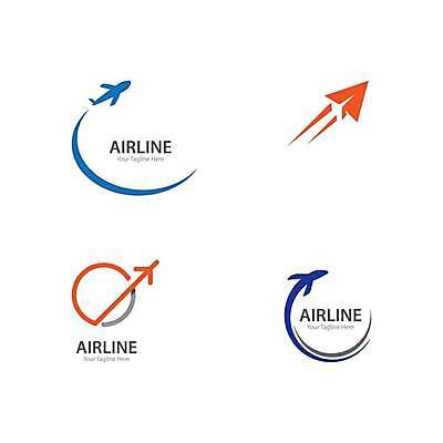 EPS 해외이미지 일러스트 비행기 사람없음 심볼 종이비행기 항공 여객 여행사 브랜딩 해외일러스트 항공교통 대중교통 상점 종이접기 파일형식 벡터 이미지허브