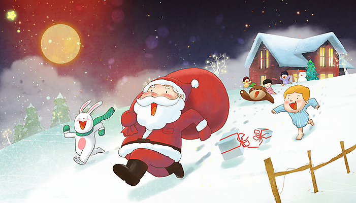 전신 PSD 나무 구름 여자 할아버지 노년 남자 별 어린이 동물캐릭터 크리스마스 두마리 겨울 일러스트 곰 밤하늘 동화 주택 크리스마스선물 들기 소녀 소년 여러명 선물상자 달리기 산타클로스 설원 보름달 토끼 잡기 탈출 선물꾸러미 나무울타리 넘어짐 눈덮임 국내일러스트 일러캐릭터 자연요소 식물 동물 캐릭터 계절 기념일 다수 컨셉 2 포유류 모션 하늘 눈_날씨 선물 사람 성인 건물 울타리 반려동물 상자 달 야간 파일형식