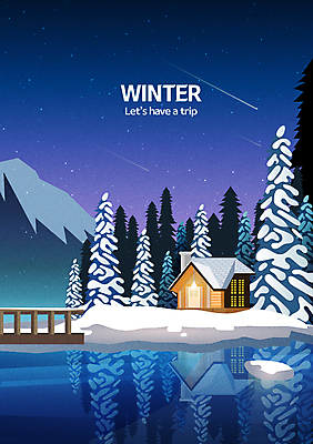 나무 호수 해외여행 캐나다 겨울 일러스트 밤하늘 산 주택 타이포그라피 사람없음 야외 반사 눈 야간 유성 남색 겨울여행 가교 겨울풍경 눈덮임 겨울배경 국내일러스트 AI파일 자연요소 식물 문자 해외 건축물 계절 컬러 여행 백그라운드 컨셉 북아메리카 하늘 날씨 풍경 건물 파일형식 벡터