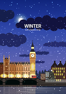 구름 유럽 해외여행 겨울 일러스트 밤하늘 유럽건축 타이포그라피 사람없음 야외 크리스마스트리 보름달 눈 야간 겨울여행 런던 빅벤 이층버스 겨울풍경 겨울배경 국내일러스트 AI파일 자연요소 문자 해외 계절 나라 여행 백그라운드 크리스마스 서양건축 하늘 날씨 영국 버스 풍경 달 시계탑 파일형식 벡터