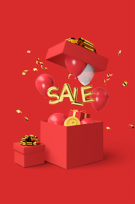 PSD 편집 편집이미지 영어 이벤트 사람없음 빨간색 선물상자 3D 세일 동전 오픈 디지털합성 오브젝트 금화 꽃가루 풍선 포인트 편집소스 편집3D 문자 컬러 돈 선물 금융 상자 황금 가루 파일형식
