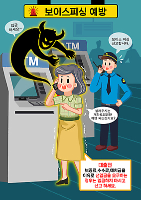 전신 PSD 여자 노년 남자 실루엣 할머니 허리손 말풍선 일러스트 서기 들기 성인 두명 속임수 범죄 경찰 악마 사회이슈 은행 청록색 무전기 통화 범죄예방 떨림 ATM 보이스피싱 사이렌 신고 입금 국내일러스트 직업 컬러 포즈 컨셉 모션 무선통신 촬영기법 사람 금융 예방 피싱 파일형식