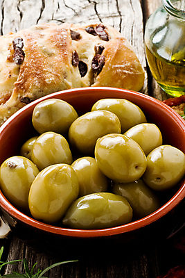 포토 JPG 해외이미지 음식 건조 사람없음 초록색 버섯 시골 사발 올리브 스페인어 해외포토 열매 컬러 사기그릇 파일형식 이미지허브