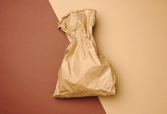 포토 JPG 해외이미지 사람없음 하이앵글 종이봉투 갈색 친환경 패키지 구김 해외포토 뷰포인트 컬러 모션 봉투 환경 파일형식 이미지허브