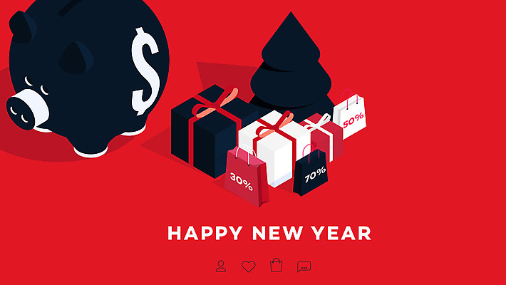 포토 JPG 해외이미지 템플릿 배너 계절 행복 백그라운드 크리스마스 겨울 휴가 새해 선물 사람없음 빨간색 크리스마스트리 돼지저금통 저금통 가격 승진 해외포토 기념일 감정 컬러 저축 파일형식 이미지허브